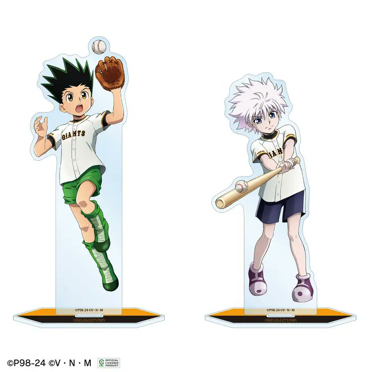 【✨非売品✨】ハンターハンター　メンチ　ゴン　クラピカ　レオリオ　キルア　VD3 読売ジャイアンツ on X: 
