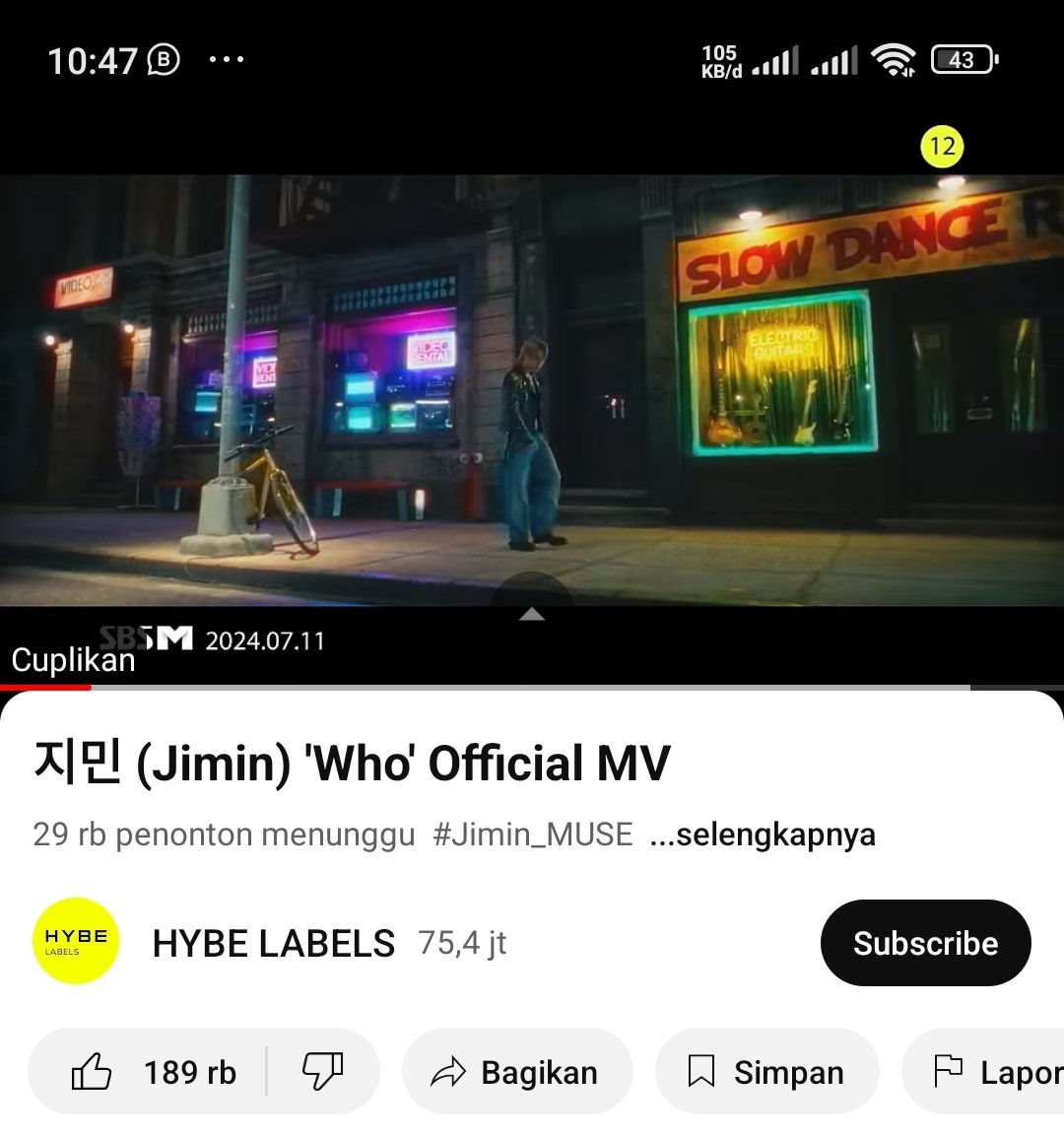RUMAH JIMIN #MUSE tweet media