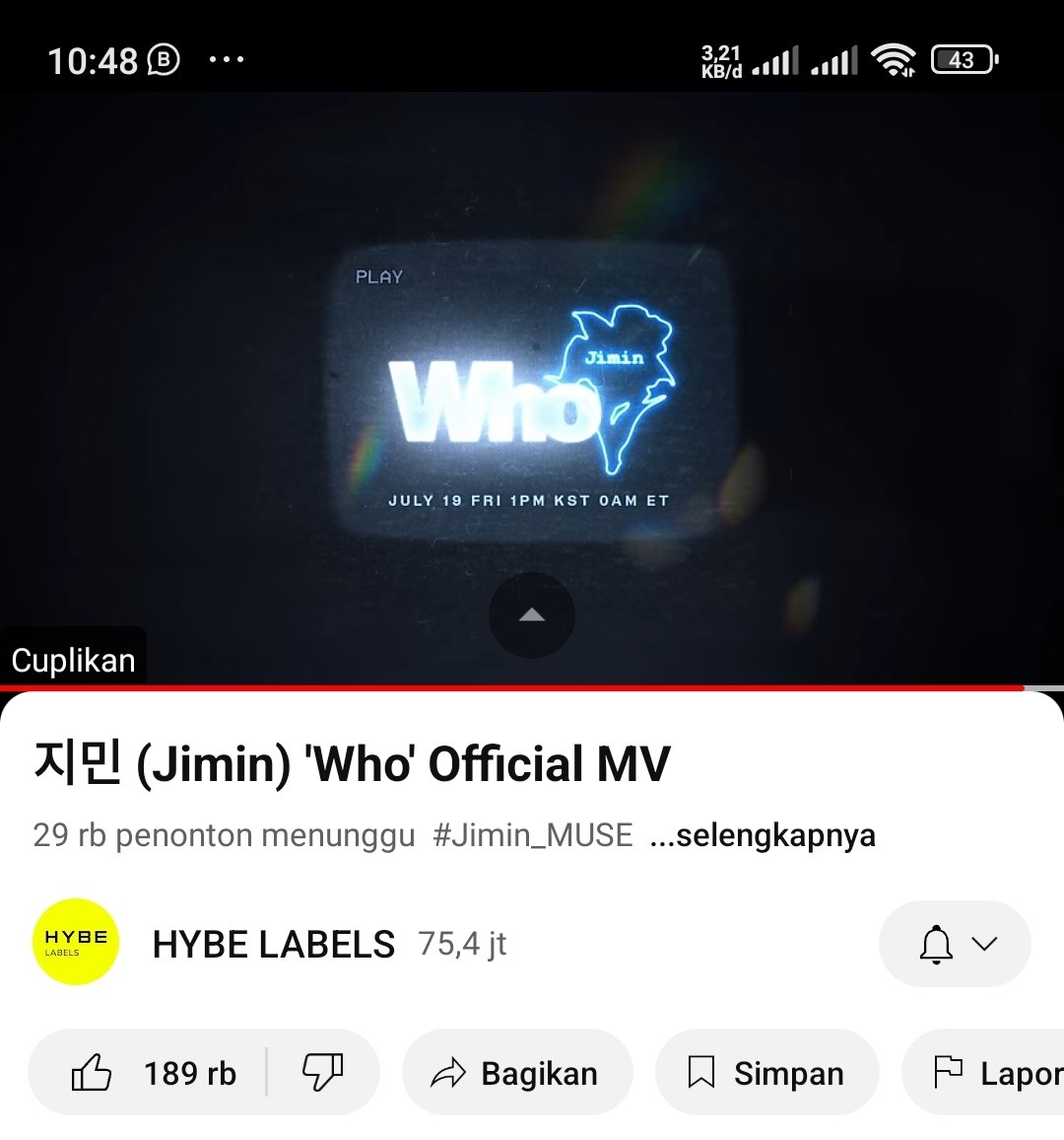 RUMAH JIMIN #MUSE tweet media