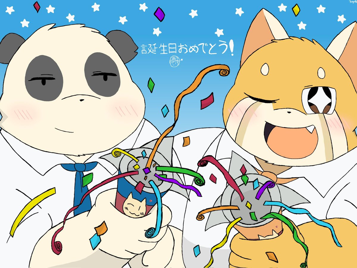Ah_Ynot0512's tweet photo. One of my top favorite digital artists has their birthday today! I wanted to appreciate them by doing a drawing myself of their characters! Happy Birthday to @hyaku1063 😊
お誕生日おめでとう！ https://t.co/R5ufsBA4FH