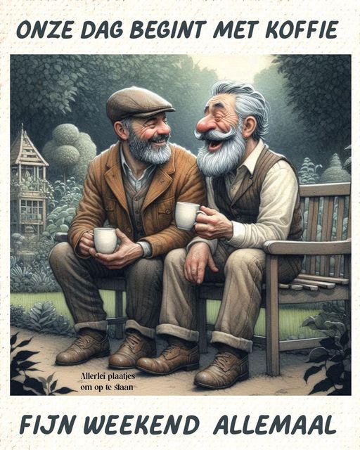 Goedemorgen bijna weekend ,  fijne Vrijdag allemaal