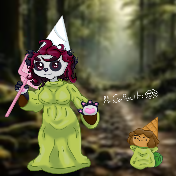 MrCafecito1's tweet photo. La gran hechicera y su aprendiz en medio de la búsqueda del elixir de la vida (Fueron a comprar una coca) pdd: @Ssinistra ¿dónde está mi coca?
#art #arte #artedigital #cafeart #gnomewizard #wizard #streamer #fanart https://t.co/uR396qrHk5
