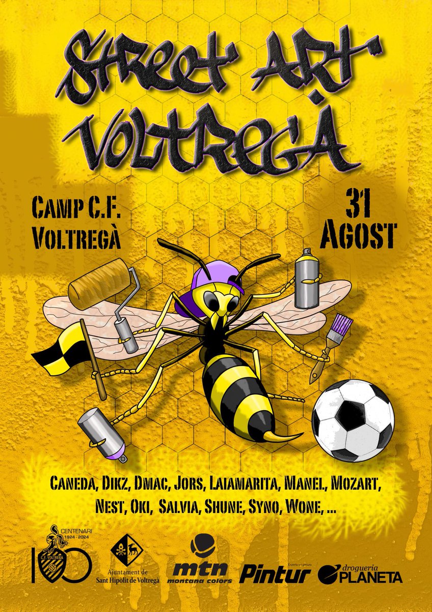 CFVoltrega's tweet photo. 1er Acte de celebració del centenari del @CFVoltrega   
Esteu tots convidats. Serà wapo https://t.co/8mPgtYkohQ