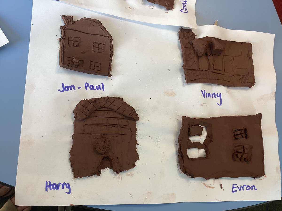 staidansbks1's tweet photo. #y2 have designed and created their clay houses 🏡 @kapowprimary #staidansbArt https://t.co/lvpfcb3o3P
