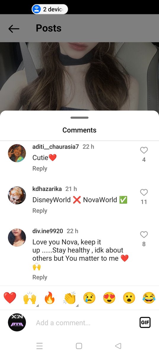 Aami66666's tweet photo. @HarshikaSlathia @xoxomixin Proofs go and check your eyes on every post on ig you will only see aria solo Stans and indian arias stan loving girls equally but I hardly see that love coming from Russians...nova or Hannahs Stans for aria and take time start checking whole posts..aria Stans loving all girls https://t.co/wrwogGwkj1