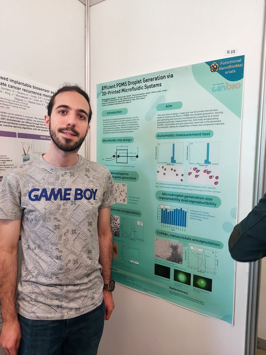 Functional NanoBioMaterials Group (@funnanobio) on Twitter photo What a great poster sesion at #7AMCINBIO! <a href="/SaraRodriguezDS/">Sara Rodriguez</a>, Artai, Cristina and Juanmi
#teamCINBIO What a great poster sesion at #7AMCINBIO! <a href="/SaraRodriguezDS/">Sara Rodriguez</a>, Artai, Cristina and Juanmi
#teamCINBIO