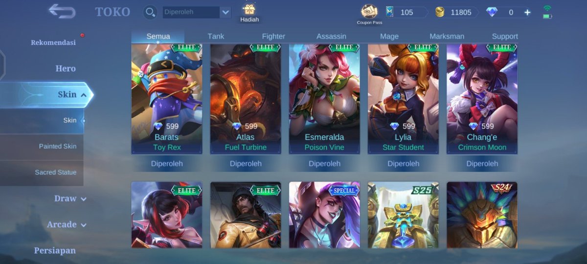 otterald's tweet photo. wts wtb acc akun ml
WTS AKUN ML  25K AJA. BISA DM ATAU CHAT TELEGRAM @ GETMURUH
#ZonaBA #zonauang #Zonajajan https://t.co/WRtISq0AjL
