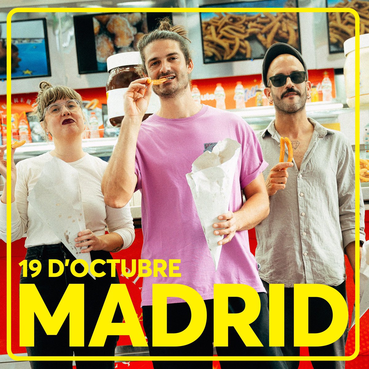 Madrid! 19 d'octubre!
Entrades ja a la venda! 😁🫶

🎟️ 👉 ticketfever.es/es/events/els-…