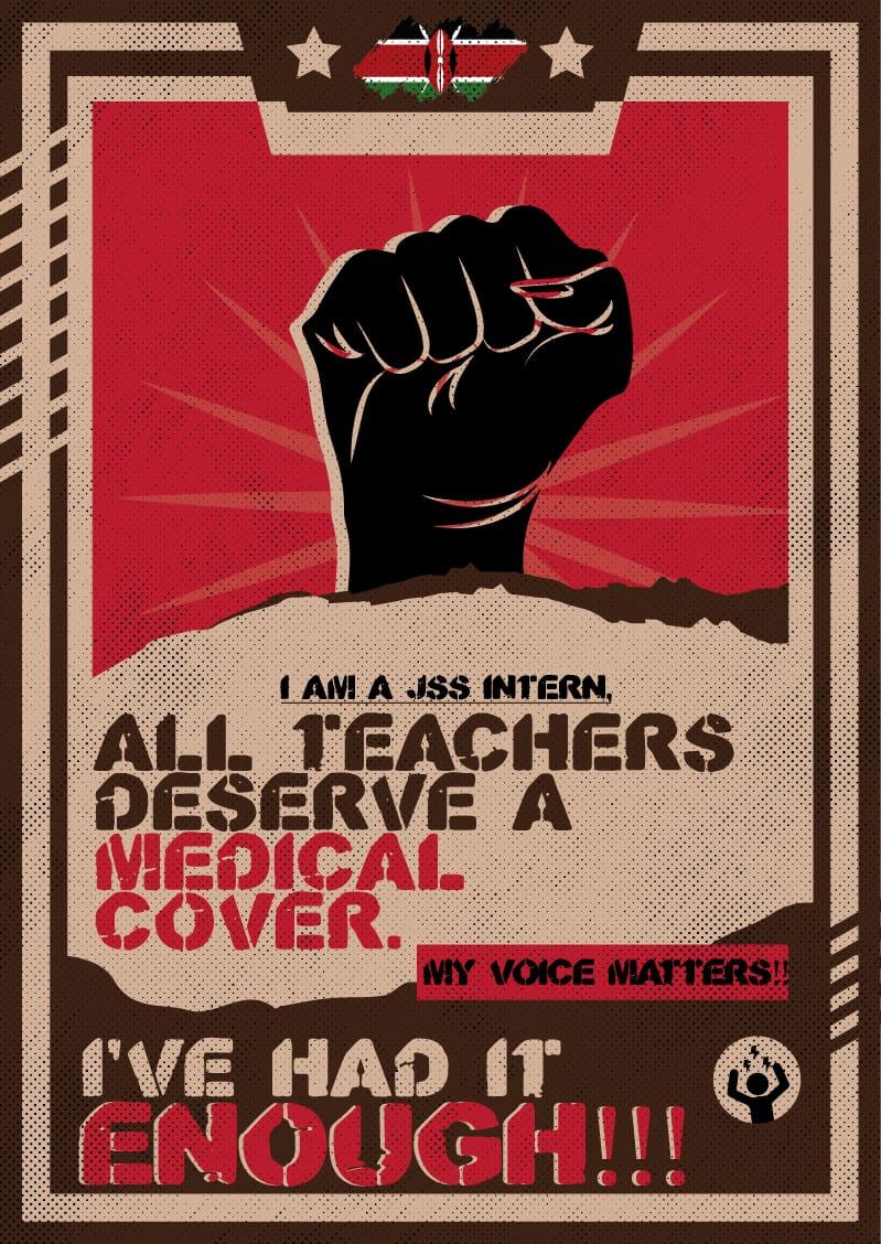 Intern teacher in Kenya.
1. Unlawful termination, no reasons given.
2. No insurance cover; medical or personal accident.
3. Only 2 months maternity leave.
4. No hardship allowance in hardship areas. 
5. No commuter allowance 
6. Illegal internship for 2yrs against labour laws.