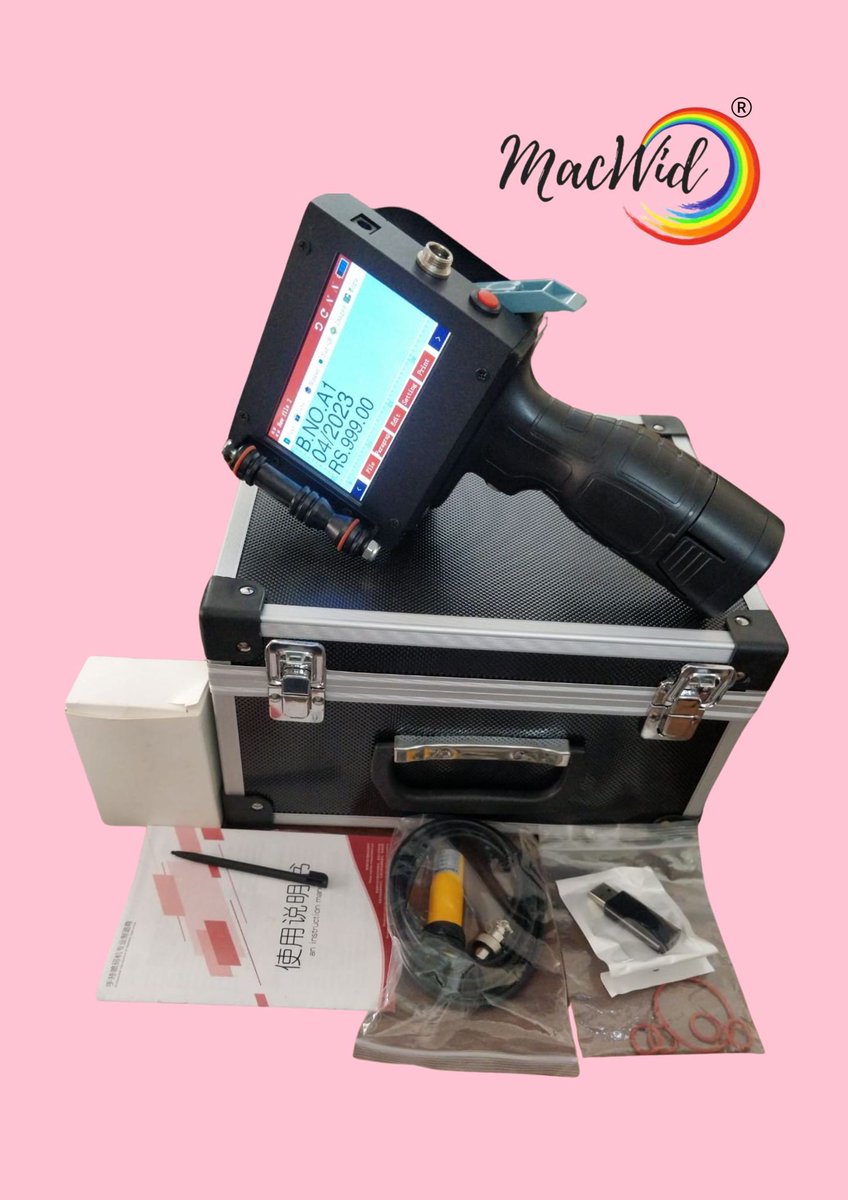 SlbEnterprises's tweet image. Macwid Inkjet TIJ Machine Set Contact : 8463000035
#inkjet #inkjetcoding #inkjetcodingmachine #tijcartridge #inkjetprinting #printingwithinkjetmachine