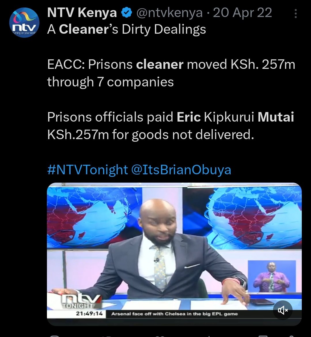droid254's tweet image. Two years later same cleaner

The guys at @EACCKenya are a bunch of jokers