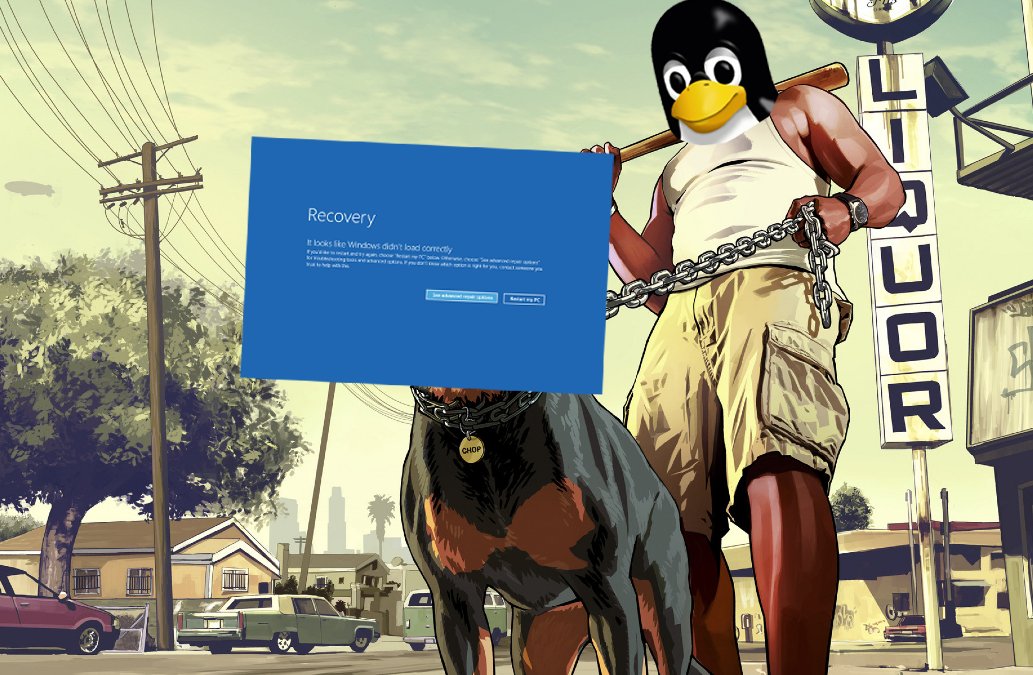 lesjoiesducode's tweet image. Les frérots sous Linux c'est vraiment votre jour de gloire savourez bien ça #Microsoft