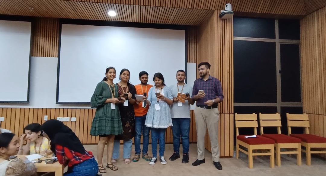 The students experienced firsthand how the CE&amp;PS team ideates communicating science to the public through engaging and interactive methods. From jingle-making and meme creation to storyboarding and comic creation.