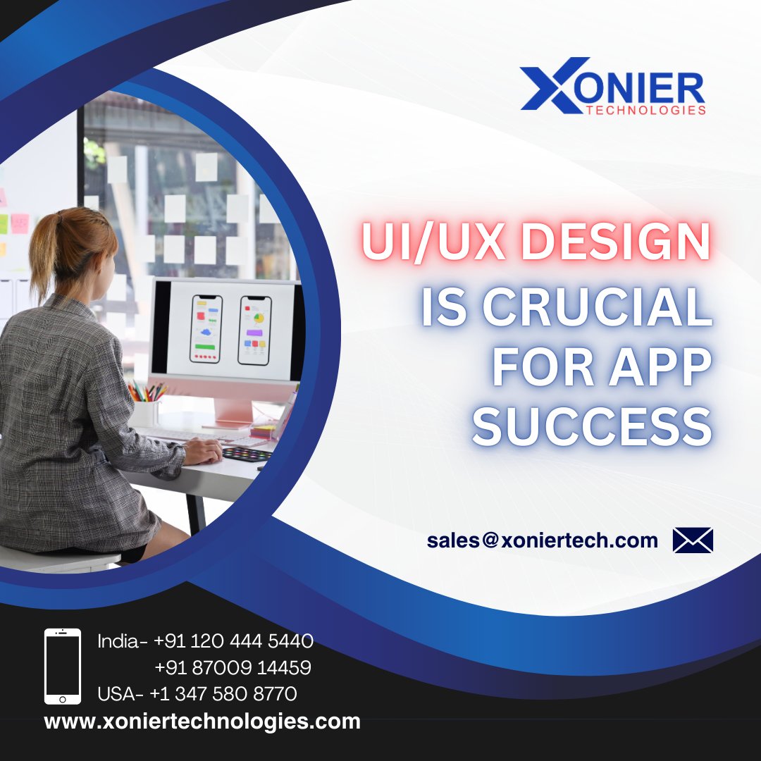 XoniertechInc's tweet photo. XonierTechnologies excels in creating intuitive interfaces that enhance user satisfaction. Let our design team create visually appealing and user-friendly app interfaces for your project.
#xoniertech https://t.co/wCNXwYDFfm