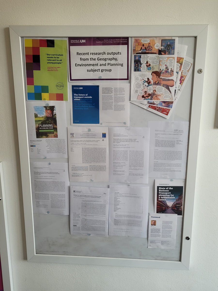 Next time you're visiting us (and as campus is quieter over the summer) make sure you stop and check-out what some of our researchers have been busy working on 📑
You can also find out more about research groups and projects here: go.herts.ac.uk/gep
<a href="/UHertsResearch/">Herts Research</a> <a href="/UHPress/">United Hearts Press</a>