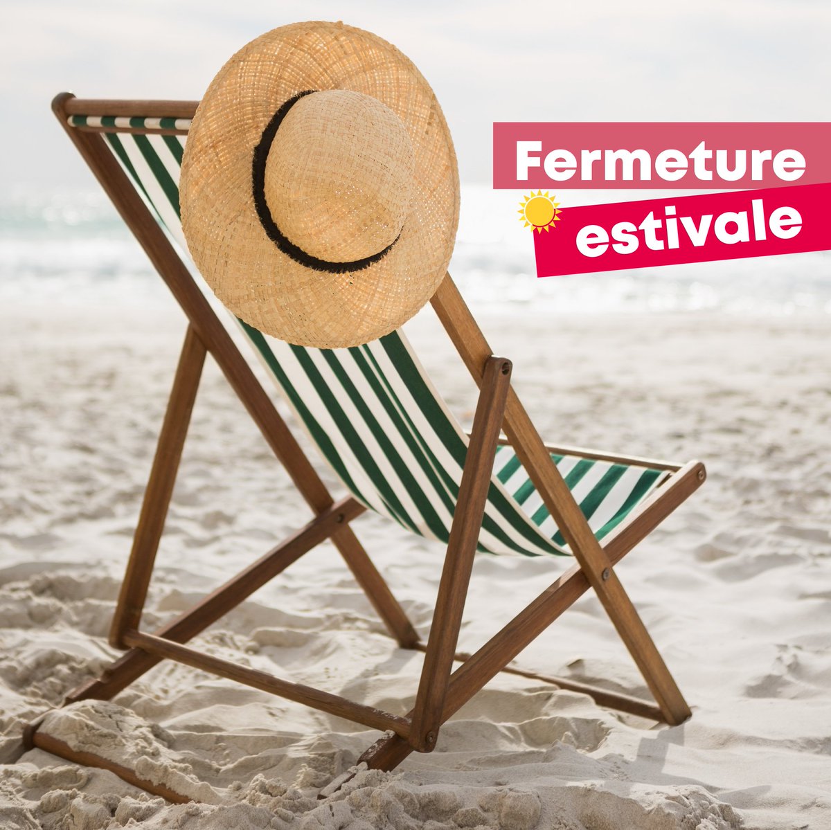[Fermeture des bâtiments]

🚪Les #bâtiments de l’IUT2 seront #fermés à partir du vendredi 19 juillet au soir et ré-ouvriront le lundi 19 août au matin.

☀️L’équipe de l’IUT2 vous souhaite un bel #ete !