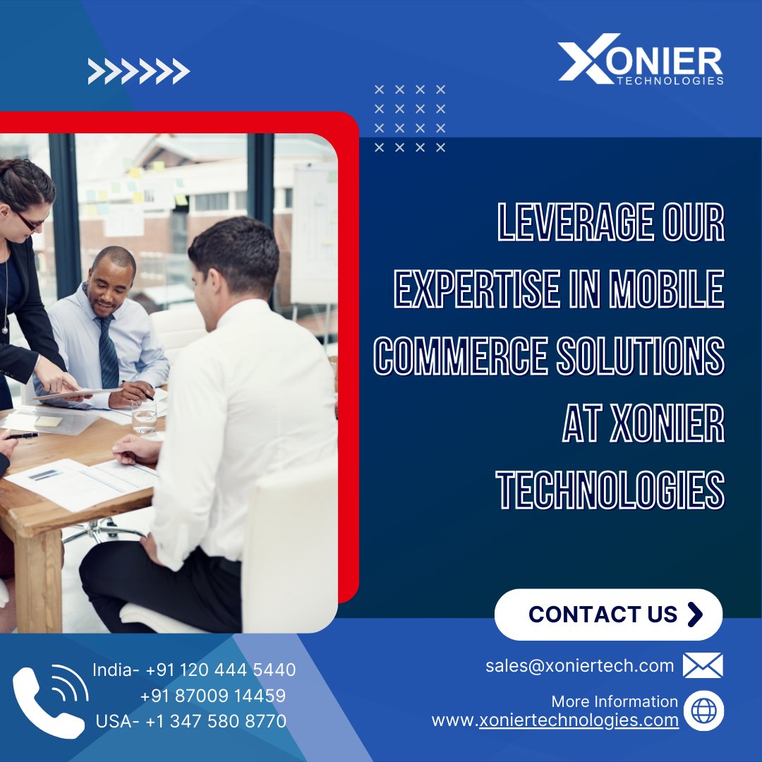 XoniertechInc's tweet photo. We empower businesses to thrive in the mobile marketplace with secure and scalable e-commerce apps.

#xoniertech https://t.co/7F83084t9E