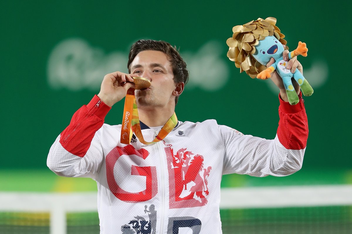 tennisscotland's tweet photo. @GordonReid91 receives the call up once again to represent Team GB in the 2024 Paralympic Games in Paris 🇬🇧

Gordon will take part in his 5️⃣th Games where he has already achieved gold, silver and bronze medals 👏

@ParalympicsGB | #ParalympicsGB #Paris2024 https://t.co/tqsgpAmGYt