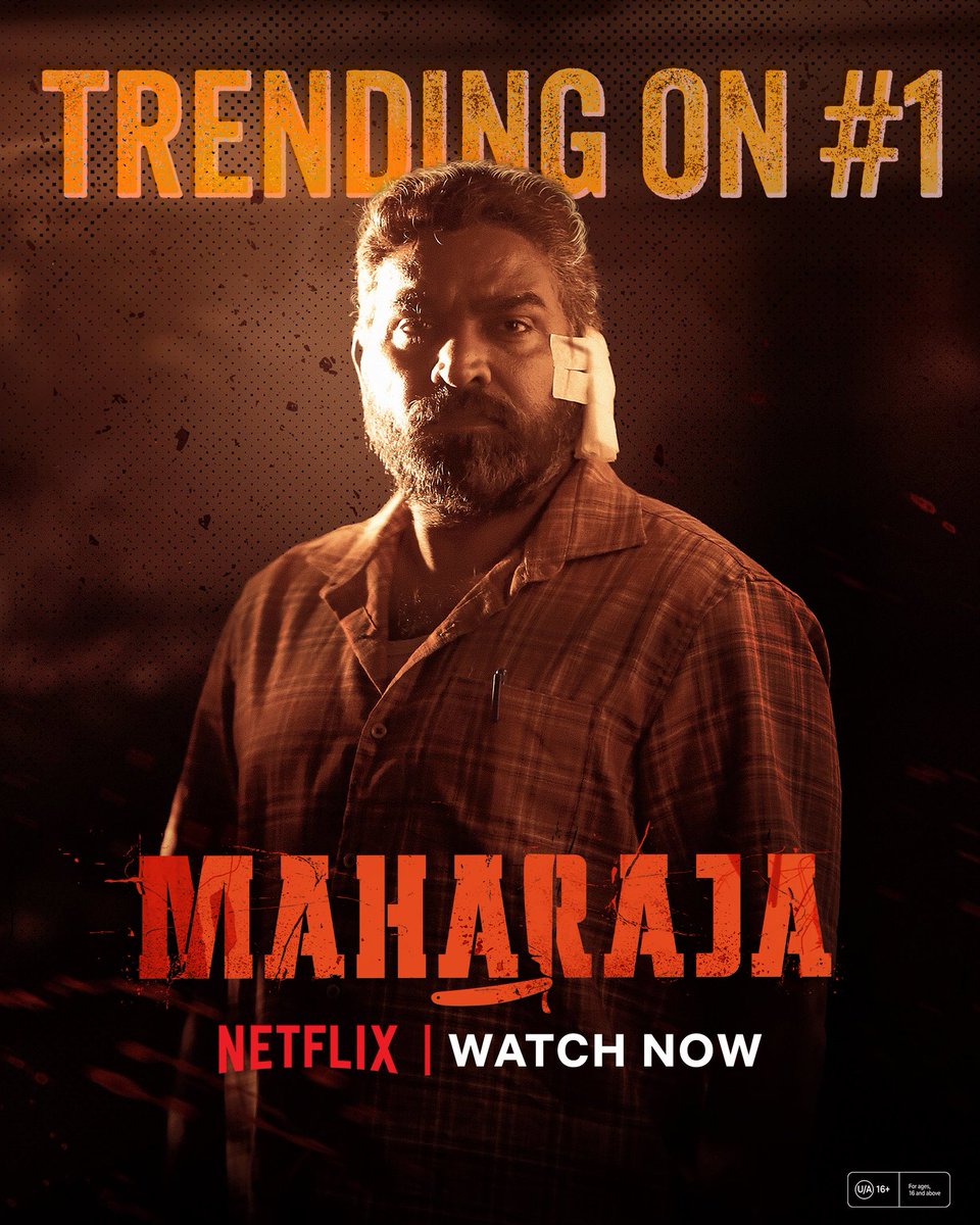 harivigneshhere's tweet photo. @runews Already there
#MaharajaOnNetflix https://t.co/HRSbiolVe1