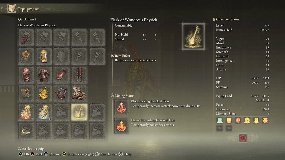 kaz.⠀

Blasphemous blade is so back