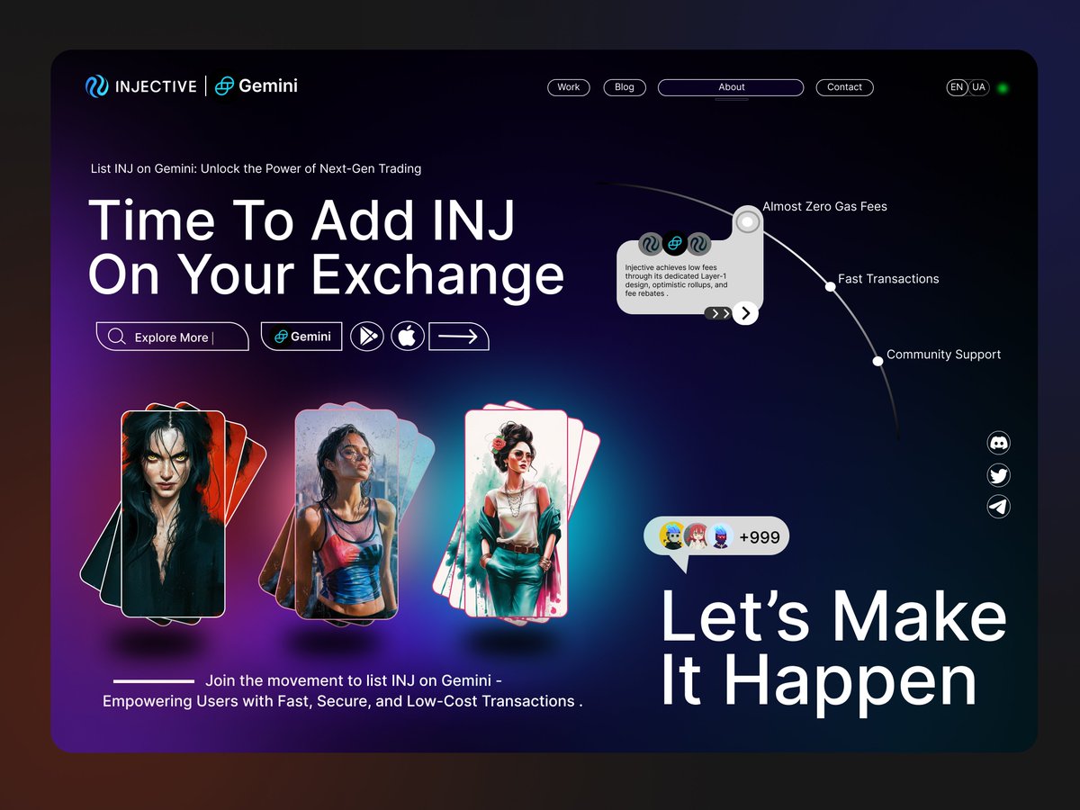 ishan47890's tweet image. Dear @Gemini Team,

I hope this message finds you well. I am an @injective ambassador(Warrior).
On behalf of the Injective community, I am writing to express our strong interest in seeing INJ listed on the Gemini.

We look forward to collaborating with Gemini on Injective.