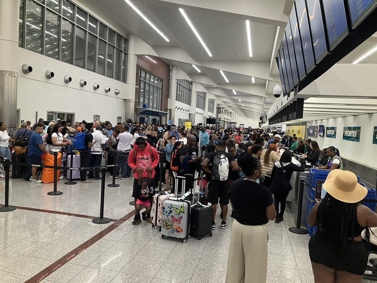 Rebekka Schramm (@rebekka_schramm) on Twitter photo #Breaking: Worldwide #MicrosoftOutage disrupts air travel. Watch now on <a href="/ATLNewsFirst/">Atlanta News First</a> . Some airlines getting back to normal. <a href="/ATLairport/">Atlanta Airport</a> #Breaking: Worldwide #MicrosoftOutage disrupts air travel. Watch now on <a href="/ATLNewsFirst/">Atlanta News First</a> . Some airlines getting back to normal. <a href="/ATLairport/">Atlanta Airport</a>