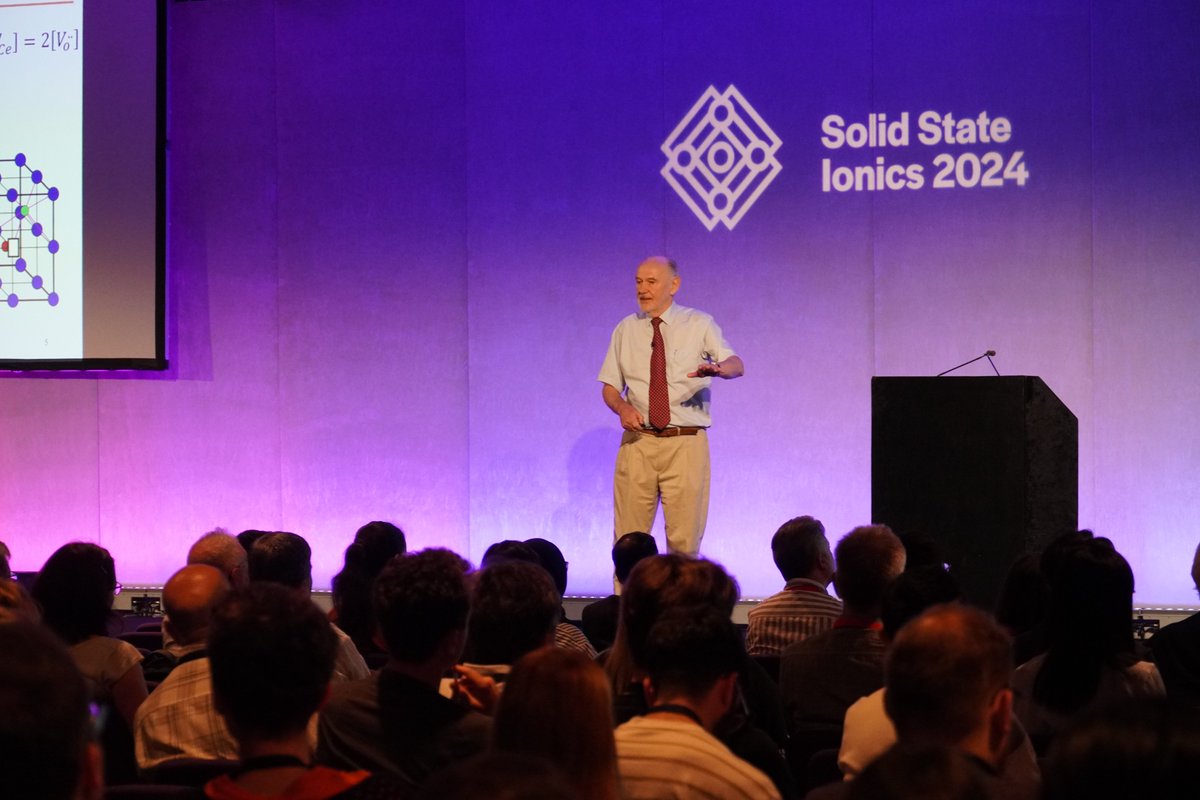 Solid State Ionics (@ssionics24) on Twitter photo 🧬John Kilner (@profkil) close this year's plenary sessions of the Solid State Ionics Conference #SSI24 with a talk on how to improve oxygen transport in oxide materials for Solid Oxide Cells (SOCs)
🔗Check out the conference website:
nanoge.org/SSI24/home 🧬John Kilner (@profkil) close this year's plenary sessions of the Solid State Ionics Conference #SSI24 with a talk on how to improve oxygen transport in oxide materials for Solid Oxide Cells (SOCs)
🔗Check out the conference website:
nanoge.org/SSI24/home