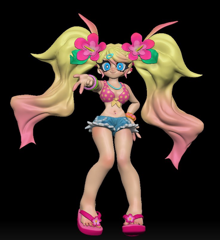 alienS_UTEU7's tweet photo. 完成wip〜🌺!
#scalpt https://t.co/kxiUBevZ4z