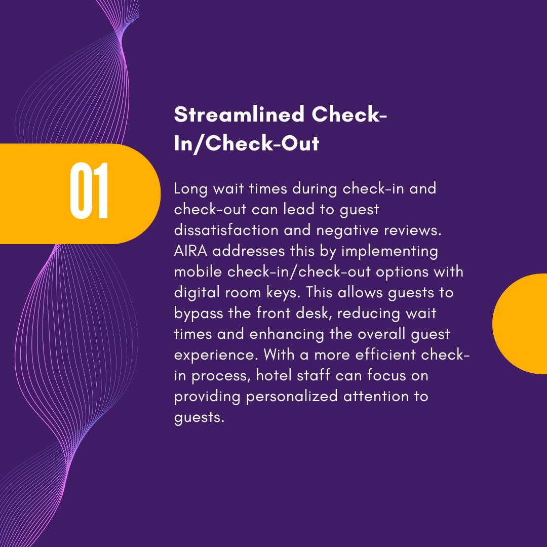 Aira_RPA's tweet photo. Transform your hotel with AIRA’s intelligent automation! 🌟

1️⃣ Streamline check-ins/outs
2️⃣ Automate document processing
3️⃣ Personalize guest services

#HotelManagement #Automtion #AI #GuestExperience #Efficiency #Innovation #AIRA https://t.co/7k7z73Qxmg
