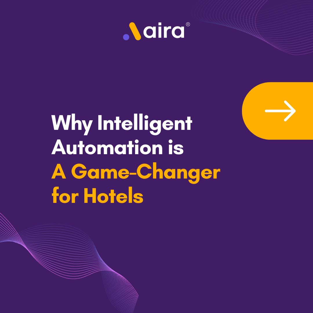 Aira_RPA's tweet photo. Transform your hotel with AIRA’s intelligent automation! 🌟

1️⃣ Streamline check-ins/outs
2️⃣ Automate document processing
3️⃣ Personalize guest services

#HotelManagement #Automtion #AI #GuestExperience #Efficiency #Innovation #AIRA https://t.co/7k7z73Qxmg