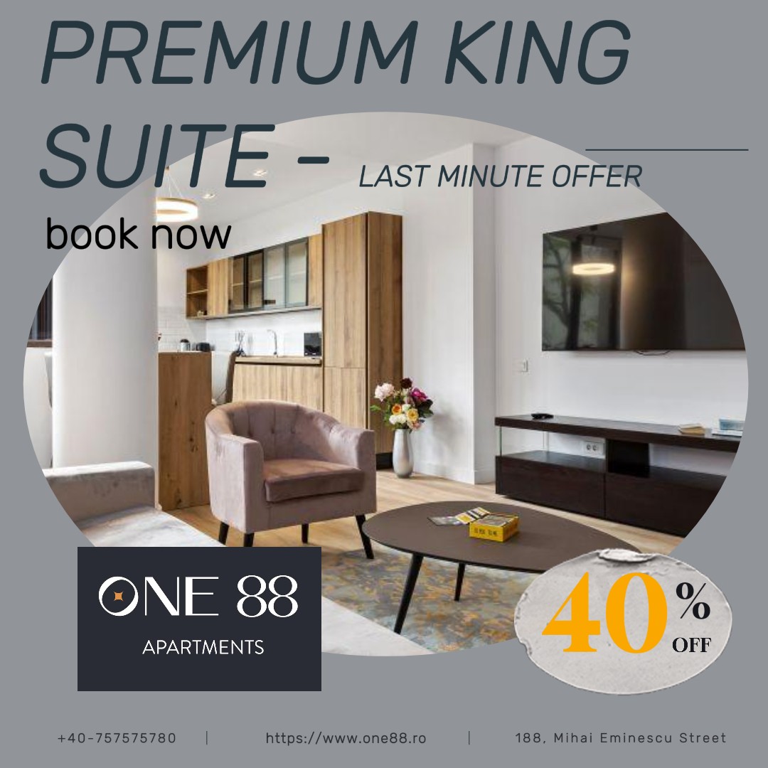 One88Apartments's tweet photo. It's the weekend!
It's time to indulge yourself with an unforgettable experience! We invite you to take advantage of our last minute offer for the Premium King Suite, available only for this weekend. Relax in luxury and comfort at the best prices! https://t.co/HrlQkvPaEK