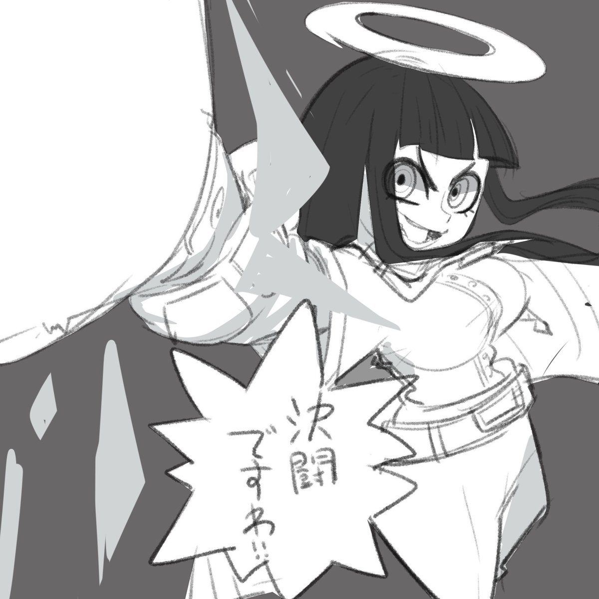 DFC新キャラ、アリスちゃんです 快活野球バカ天使です #Dyna_Fight_Club