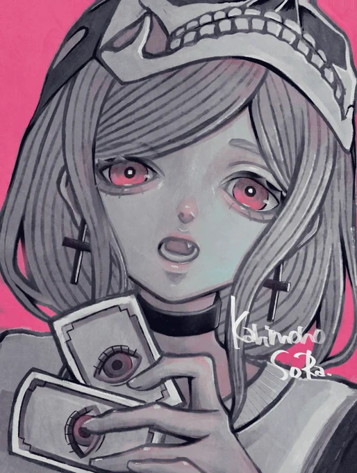ババぬき#rkgk #イラスト #illustration#借りモノさん #karimono #sora. 