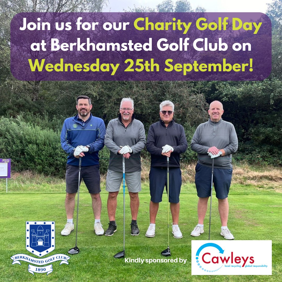 hyhnews's tweet image. Join us at our Charity Golf Day at Berkhamsted!🏌

Why not get a team of 4 together and join us for what has always been such a brilliant day!?

Click here for more👉hyh.org.uk/berkhamsted-go…

Kindly sponsored by @Cawleys

#CharityGolfDay #HertsGolf #EndHomelessness
