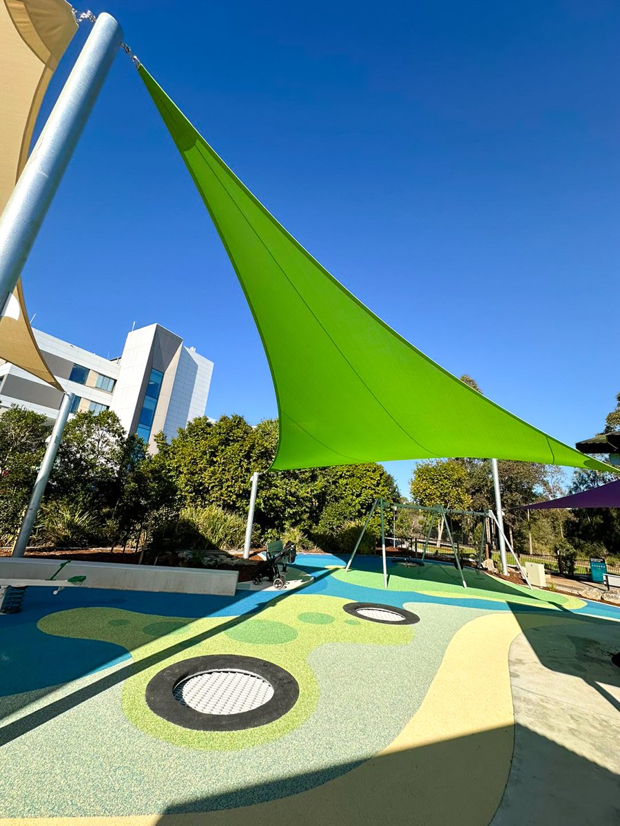 RosehillTPV's tweet photo. [1/3]The Marsden Park Playground in Campbelltown, NSW has reopened to the public after undergoing renovations. As part of the upgrade, the team at Glooloop Surfacing Pty Ltd installed new softfall surfacing using blends of Rosehill TPV® rubber. https://t.co/7bQ2fOrxtk