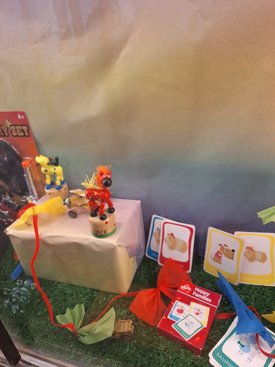WoodsWynyard's tweet photo. So our residents enjoyed reminiscing, we made a memory window of children toys which is a lovely way to chat and spend time with residents. #wynyardwoods https://t.co/ElrvXmw3N3