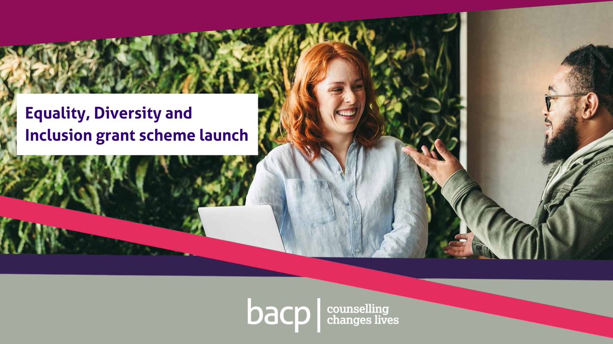We've launched six grants for third sector organisations to deliver projects that support improving equality, diversity and inclusion in the counselling professions.

Find out more ➡️ orlo.uk/xmFNE