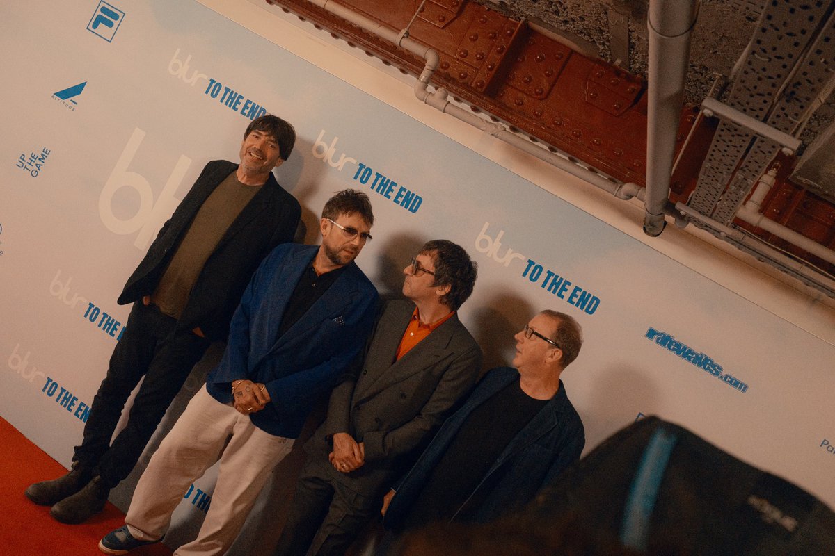blurofficial's tweet photo. ‘blur: To The End', a new blur documentary
In cinemas from today
🎟️ https://t.co/unPncIVzlL

Photos by Blair Brown https://t.co/b1xZJFuiaY