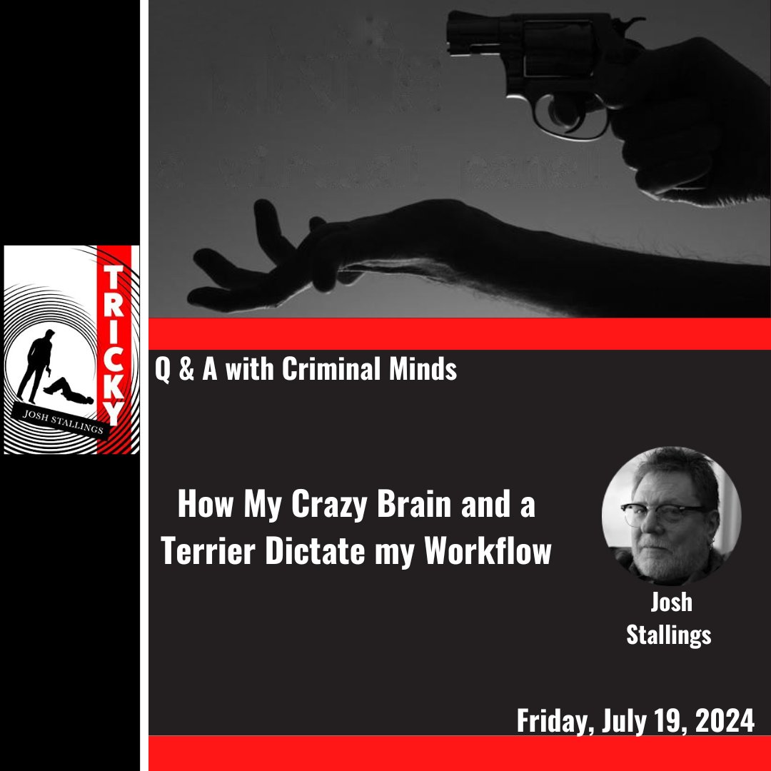 #writerslife 7criminalminds.blogspot.com/2024/07/how-my… <a href="/Josh_Stallings/">Josh Stallings</a> <a href="/10CriminalMinds/">TheCriminalMinds</a> #shoutouts <a href="/WhittyAuthor/">Chris Whitaker</a> Rachel Kushner <a href="/EmilyMandel/">Emily St. J. Mandel</a> | <a href="/NorCalMWA/">NorCal MWA</a> <a href="/SoCalMWA/">SoCalMWA</a> #routine #Fridaythoghts