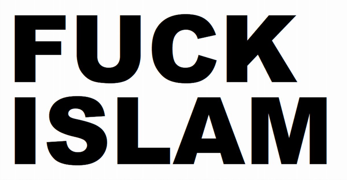 GusTay5999's tweet photo. People are too scared to say this so here it is I will say it. #FuckIslam 
comment like and share if you agree with me. https://t.co/F1tzWoW4Ho