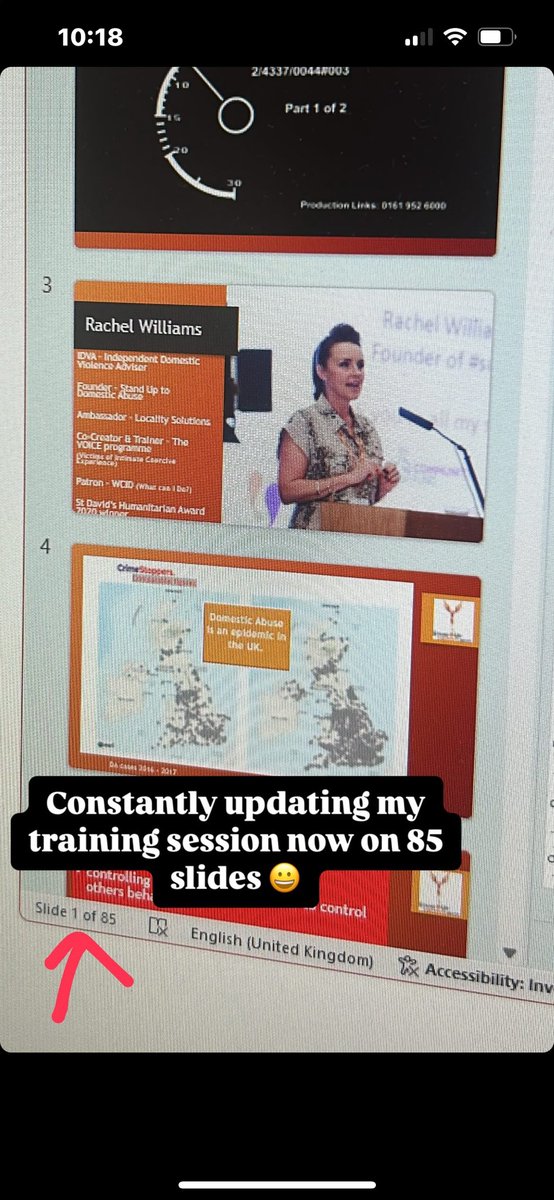 I am constantly updating my training session now on 85 slides but…feedback is always great so clearly it’s landing!! 

“I would say that was probably the most unique training I have ever experienced.”

“The best training I’ve had in nearly 20 years.”

“I don’t think that’s