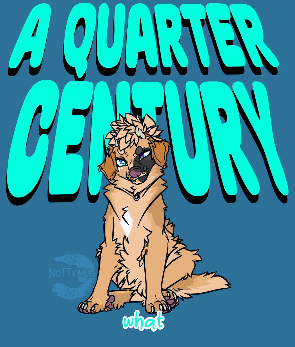 In dog years, I'm definitely dead

#furryart #fursona #feralfurry #nottvarg