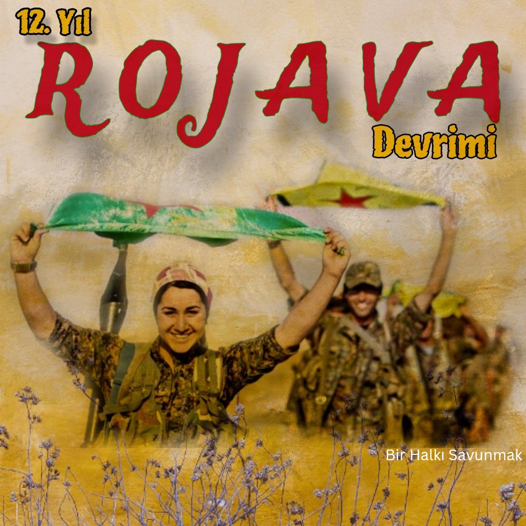 SakinMiran's tweet photo. Bîjî Şoreşa Rojava 
Bijî Kûrd û Kurdistan 

#12yearsROJAVA
#Rojava https://t.co/qBvrzwwcFA