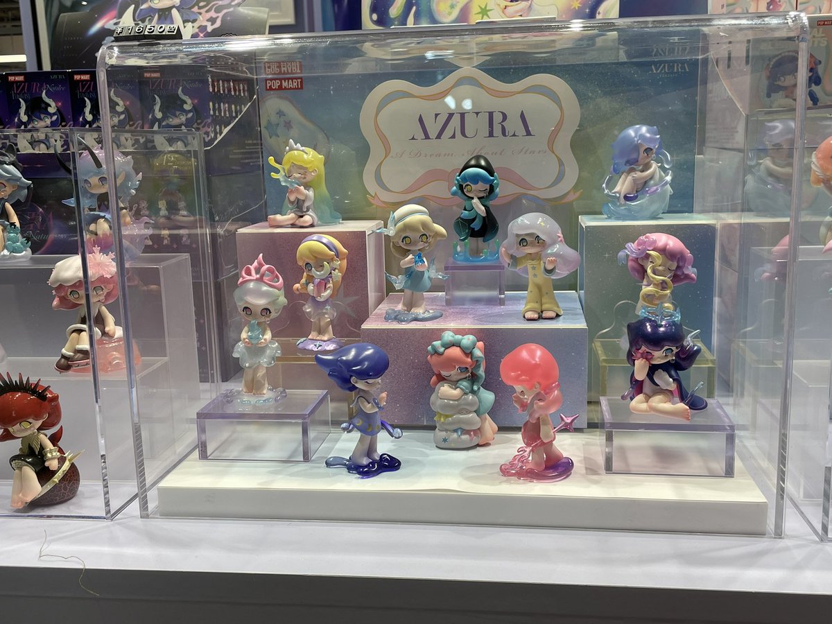 kyan_nui's tweet photo. AZURA💖　#POPMART大好き https://t.co/M9xXShQYte