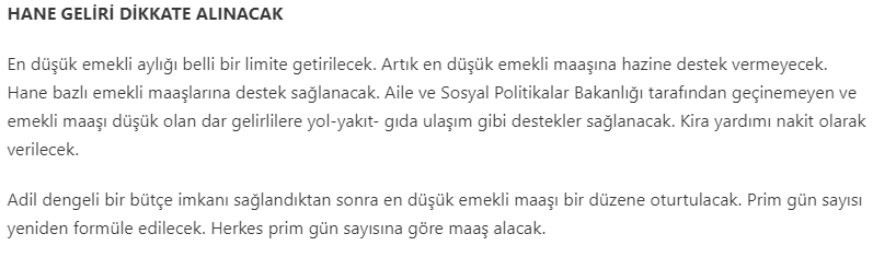 Yeni bir sistemden bahsediliyor. Doğruysa düşündüklerime paralel, olması gerektiği gibi bir düzenleme olacak.
