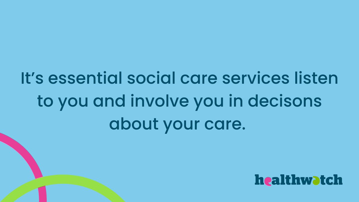 Knowing what to expect from social care services can be difficult. So we've put together a list of six things you should expect from care services - bit.ly/3lCpWDb