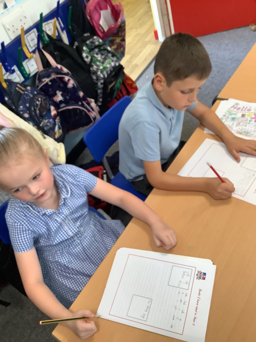 MrsSW_Thatto's tweet photo. Writing about our favourite books in Year 2 #ThattoPrim_2SW_Reading https://t.co/KjJWrKJgqw
