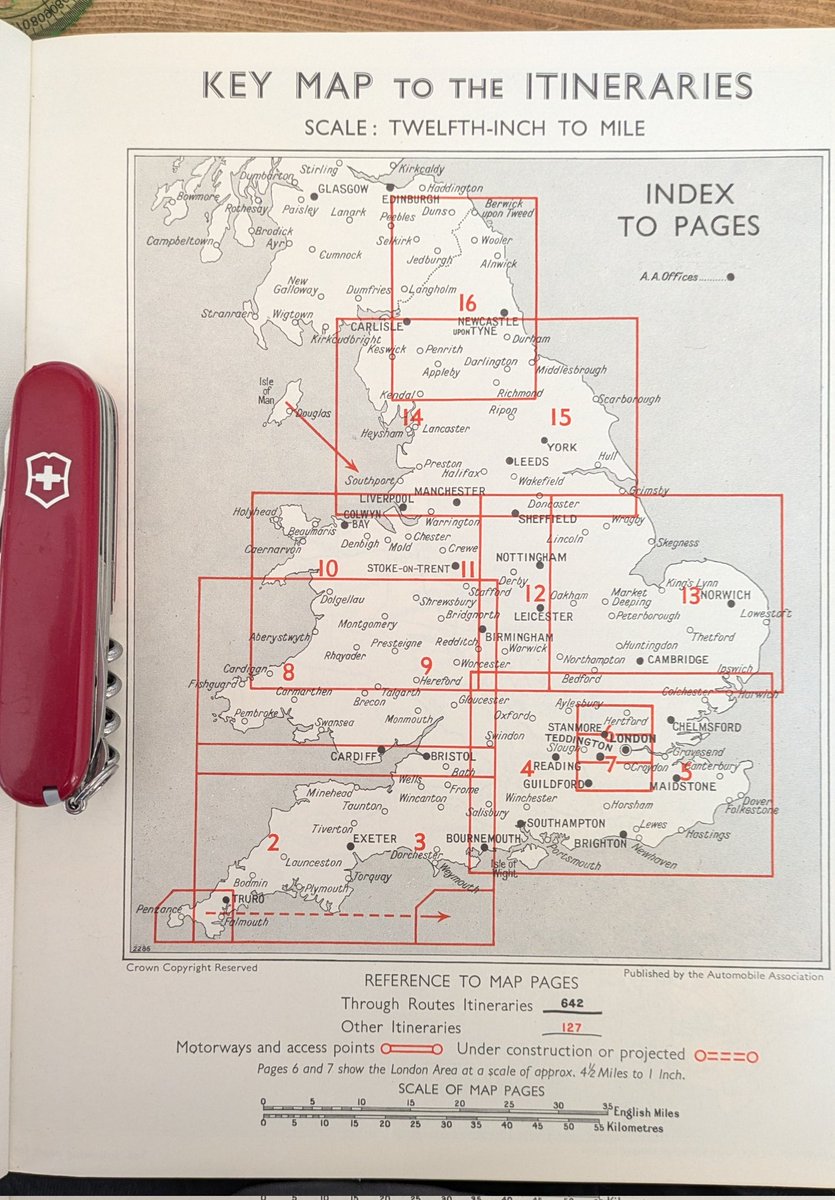 When planning an adventure one must consult the KEY MAP TO THE ITINERARIES 😆