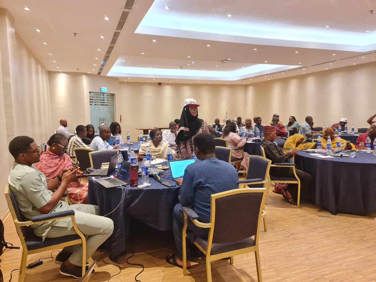 NigeriaScale's tweet photo. Our Policy Brief Development Workshop equipped partners with skills to craft compelling policy briefs for TB, education & health advocacy. A critical step in enhancing influence and impact. #NigeriaSCALE #PolicyWorkshop #EffectiveCommunication https://t.co/avDE6KnZc0