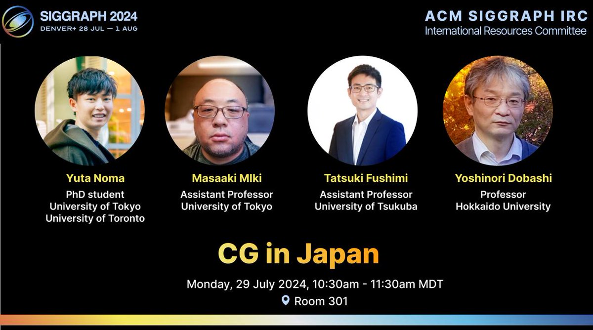 ACM SIGGRAPH IRC tweet media